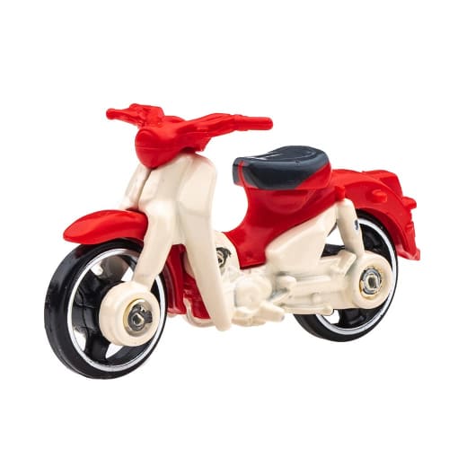 Hot Wheels Basic Car Honda Super Cub (Ages 3 and Up) HHF69 Red 1/64 Scale