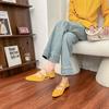 2025 autumn and summer new Mary Jane flat single shoes women's outer wear temperament hollow breathable women's shoes casual style versatile women