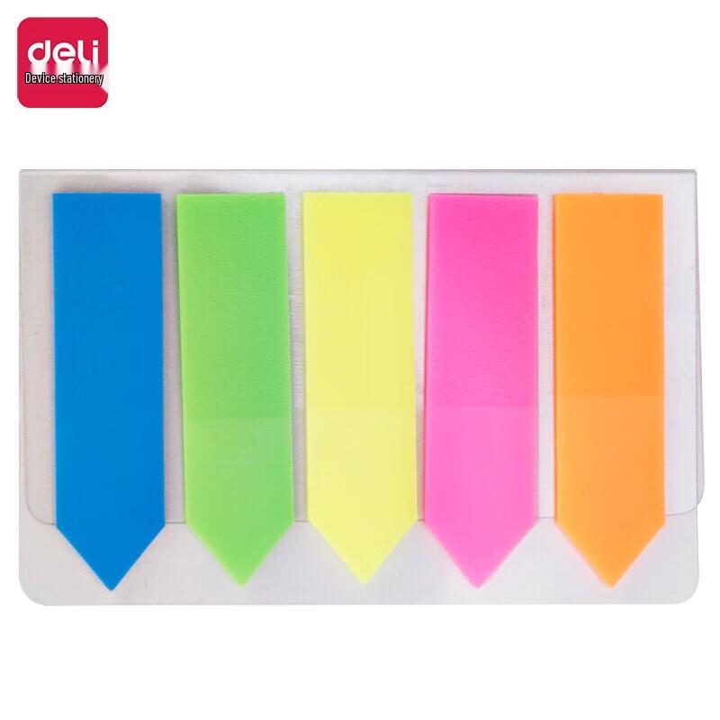 Deli 9064 Fluorescent Arrow Index Tabs