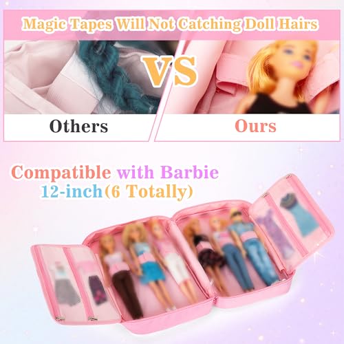 LoDrid Barbie Storage Bag, Doll Storage Bag, Easy To Carry, for Barbie
