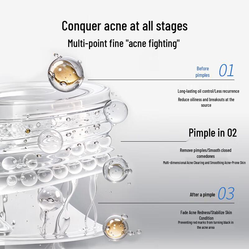 Fu'erjia Clear Acne Purifying Essence Ampoules