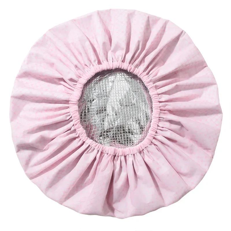 1PC Selbsterhitzende Alufolienmütze Verdickte Heizung Dampf Haarmaske Kappe Tragbare Friseursalon Glattes Haar Öl Backkappe