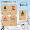 300PCS Christmas Gift Tags - Gift Tags for Christmas Presents | Christmas Gifts for Women Men Mom - Christmas Wrapping Paper - Christmas Decorations