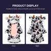 Cow Modeling Pet Costume for Small Dogs Soft Breathable Comfortable Adorable Fashionable Decorative Outfit for Photo Shoots