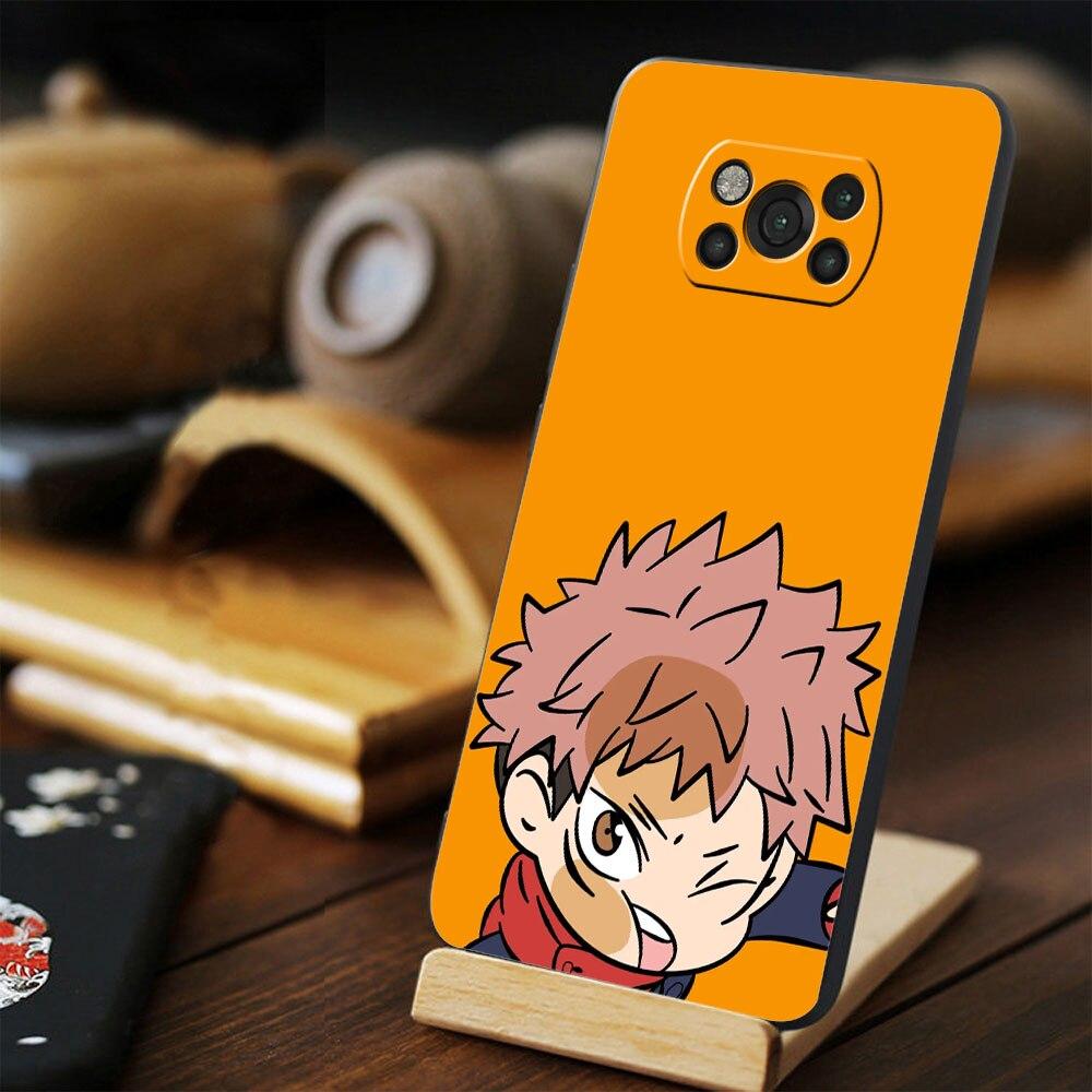 Phone Coque For Xiaomi POCO M4 Pro 5G M3 F3 10T X3 NFC 11T F4 GT MI 11 Lite X4 9T Anime Jujutsu Kaisen Fashion Full