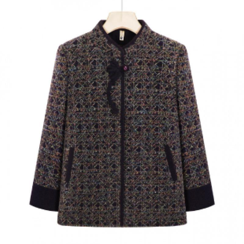 

Женская одежда высококачественные осенне-зимние пальто, набивные и утепленные вещи, зимняя одежда 5XL [recommended 150-80kg] фиолетовый