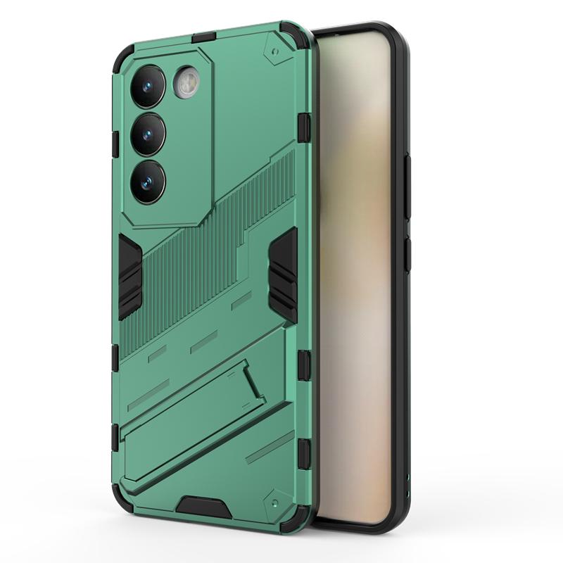 Phone Holder Case For Vivo Y100 Case Anti-knock Armor Full Back Cover For Vivo Y100 5G Case For Vivo Y100 5G Indonesian Version