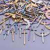 6pcs Metal Tools Pendants Long/Short Sword Charms For Jewelry Making Supplies Moon Wings Punk Charm Handmade Earrings Materials