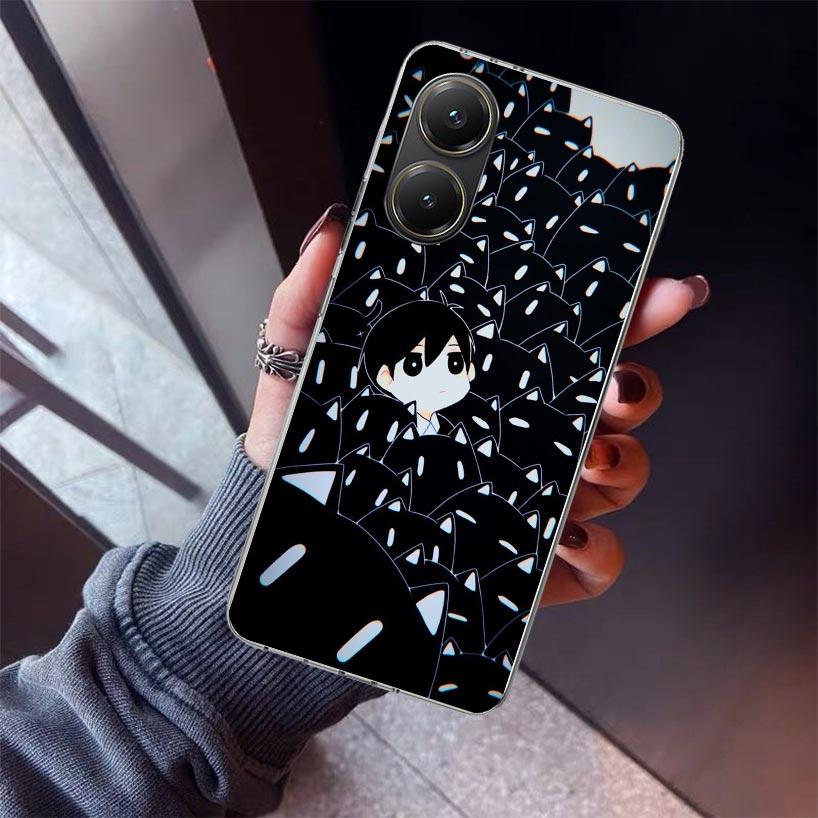 

Game O-Omori Cartoon Phone Case For Xiaomi Poco X5 X6 X7 Pro F7 Ultra M7 Redmi 15C 15 13C 13 12C 12 10 10C 10A 9 9C 9T 9A Cover Xiaomi Poco X5 Pro