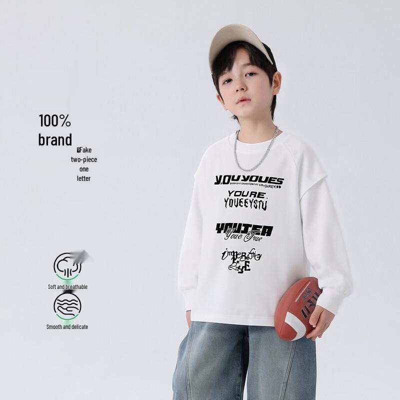 Kids  Cotton Long Sleeve T-Shirt 170