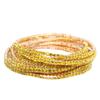 European & American Style Colorful Zircon Diamond Elastic Tennis Bracelet