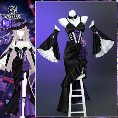 Originales Honkai Star Rail Fanart La Grande Herta Cosplay Kostüm Herta Damen Abendkleid Party Rollenspiel Anzug