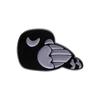 Black Crow Enamel Pins Custom Cute Animals Twitter Brooches Lapel Badges Animal Jewelry Gift for Kids Friends