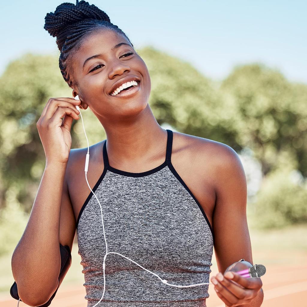 uxcell Mini Phone Microphone with Sponge Cover for and Computer Pack of 2 Microphone, Type-C Recording, Singing, Use, Silver,