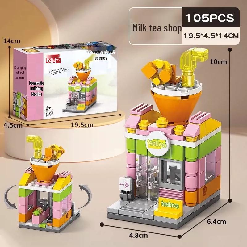 City Architecture Building Blocks Set: Compatible with Lego, Educational Toy for Boys & Girls