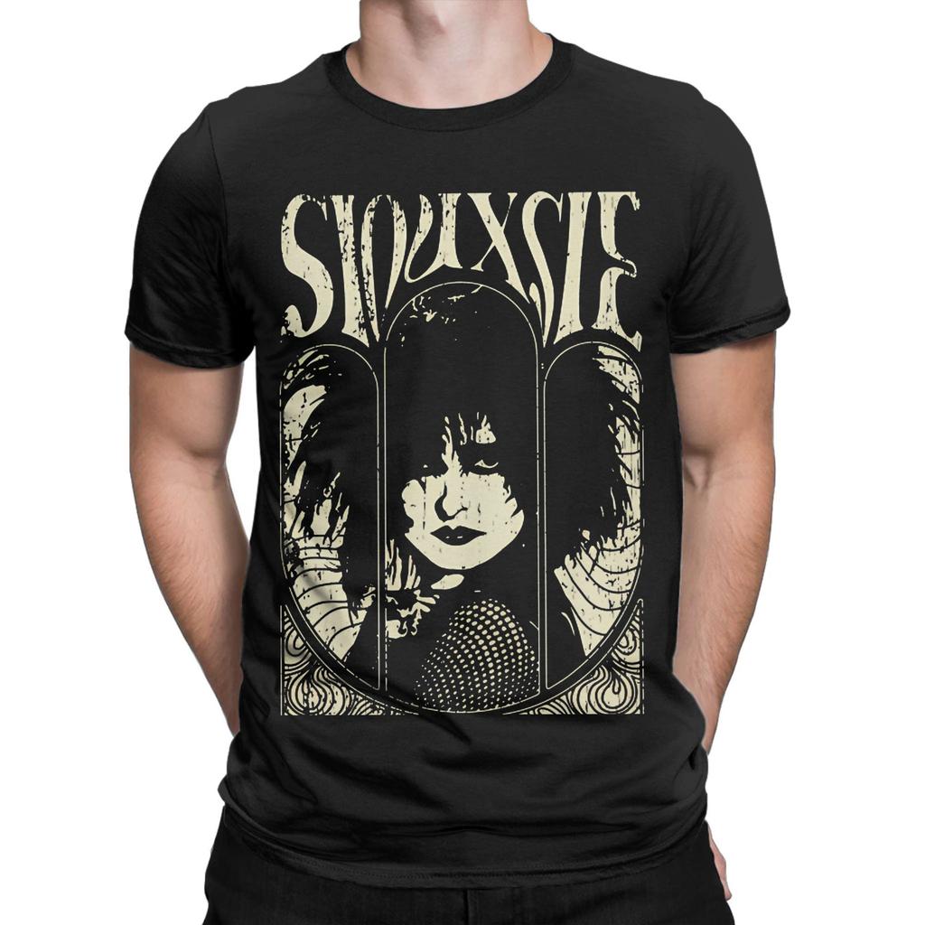 Siouxsie and the Banshees  T-Shirt Summer Cotton T Shirts For Adult Trending Custom Logo Tee Shirt Short Sleeve Y2K Fun Clothes