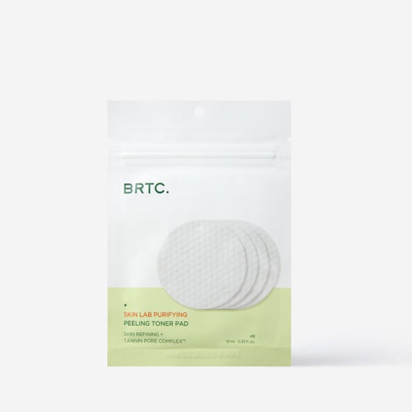 Brtc Skin Lab Purifying Peeling Toner Pads (4 Pieces)
