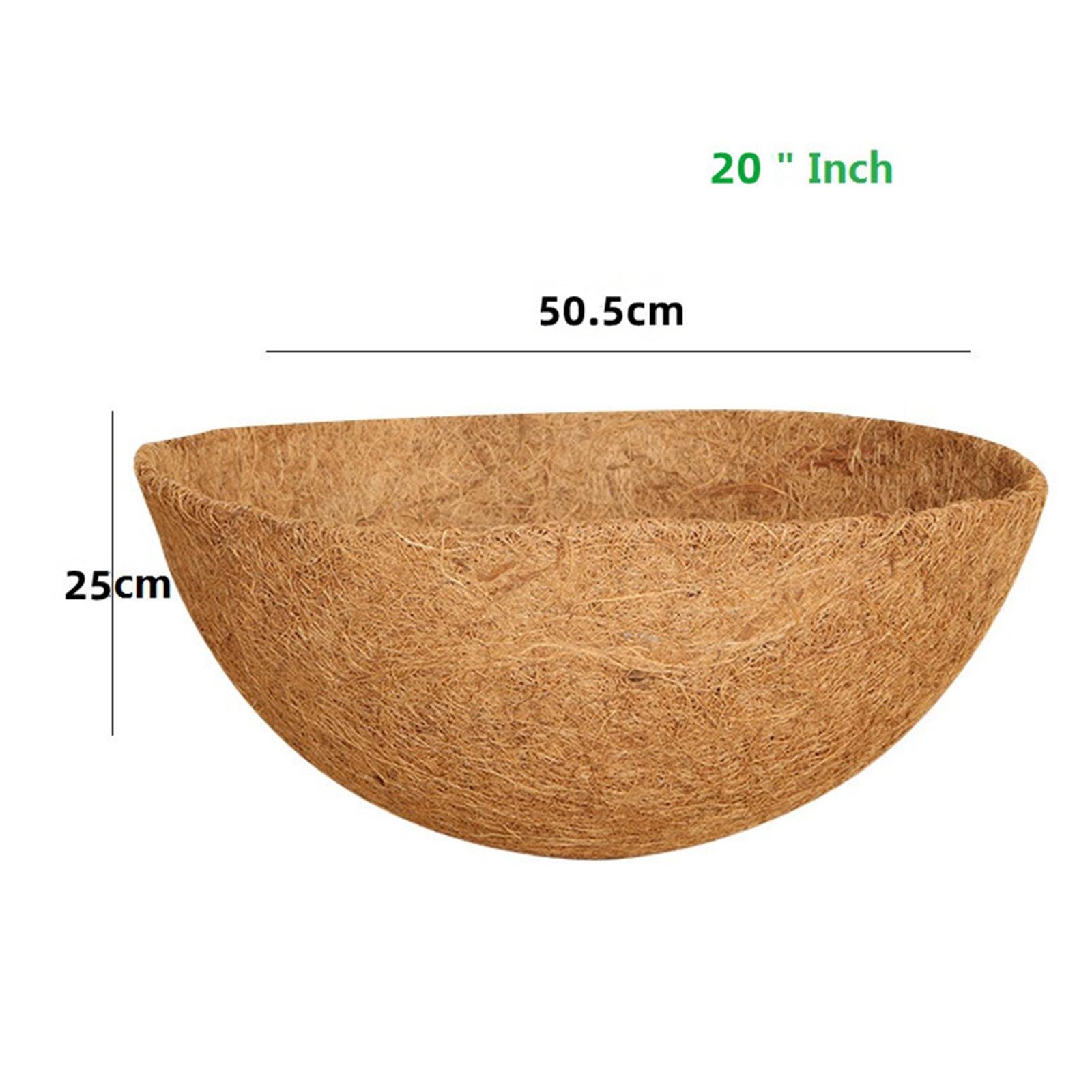 

Кокосовый вкладыш, 1 шт., кокосовый вкладыш, садовый инструмент, садовые аксессуары 20 inches