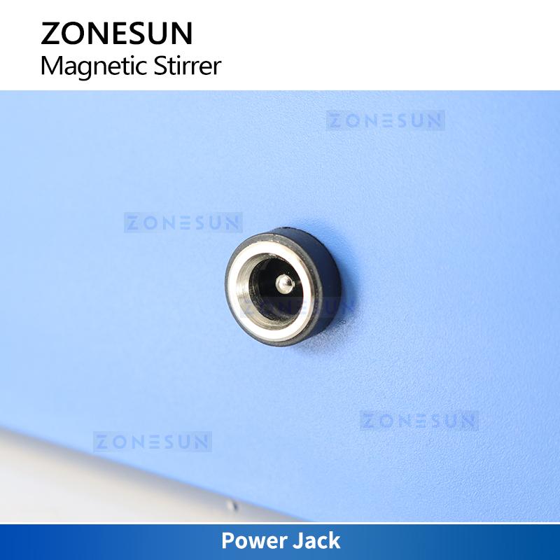 ZONESUN ZS-MSL1 Magnetic Stirrer 3000RPM 3L Laboratory Stirring Plate Liquid Mixer for Chemistry Biology Homebrew Yeast