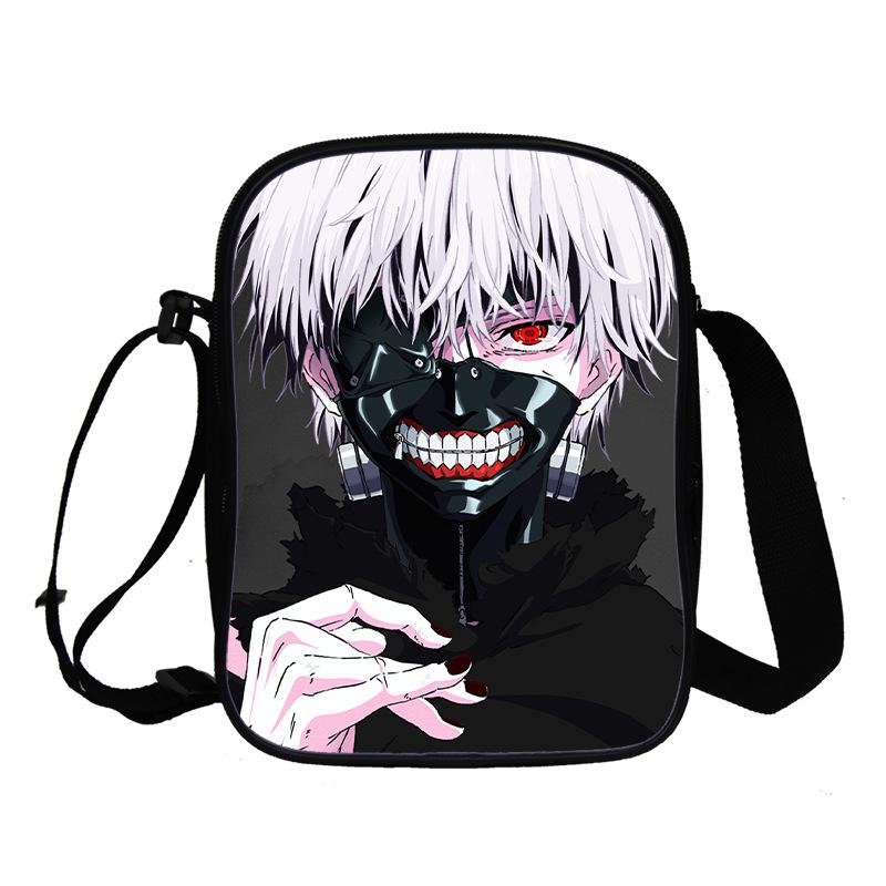 New Teen Crossbody Bag Ghoul Peripheral 3D Printing Full Color Double Shoulder Bag