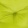 Pallet Cushion Neon Green 60 x 60 x 12 cm Fabric