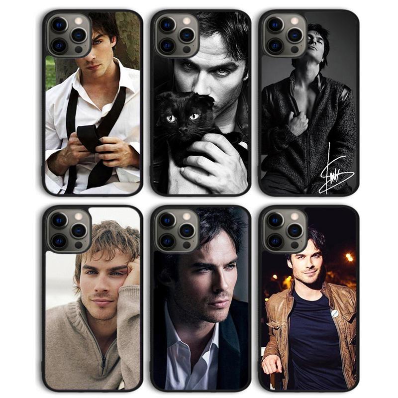Ian Somerhalder Vampire Diaries tvd Phone Case Cover for iPhone 17 Air 16 15 14 13 11 12 Pro Max Plus Shell Coque