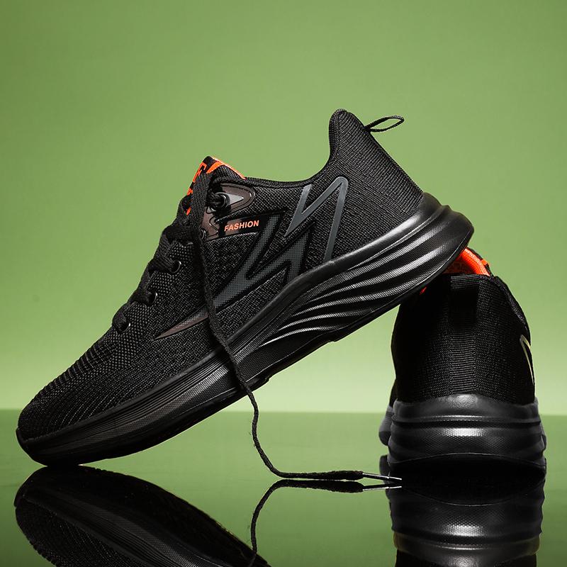 

Мужские кроссовки для бега на открытом воздухе, повседневные кроссовки для бега в спортзале, походные кроссовки, сетчатые, новые, удобные кроссовки для пар 36