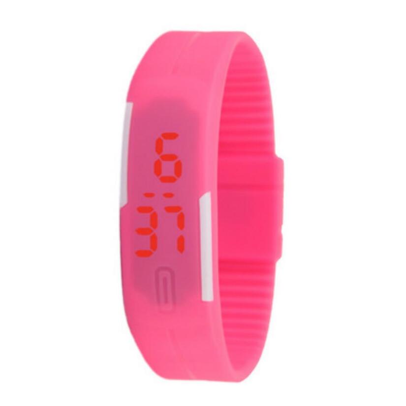 Waterproof Wrist WatchSports Casual Silicone Digital LED Bracelet Lovers Watch Reloj De Pulsera