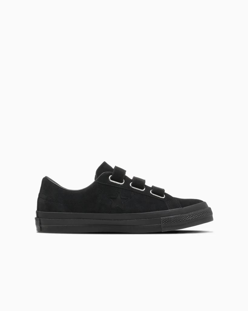 33702991 Converse One Star Suede V-3 Black Monochrome (Men's)