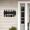 1pc Personalized Culinary Wall Sculpture, Custom Rustic Kitchen Sign Plaque for Lounge Office Veranda Courtyard, Ideal Gift