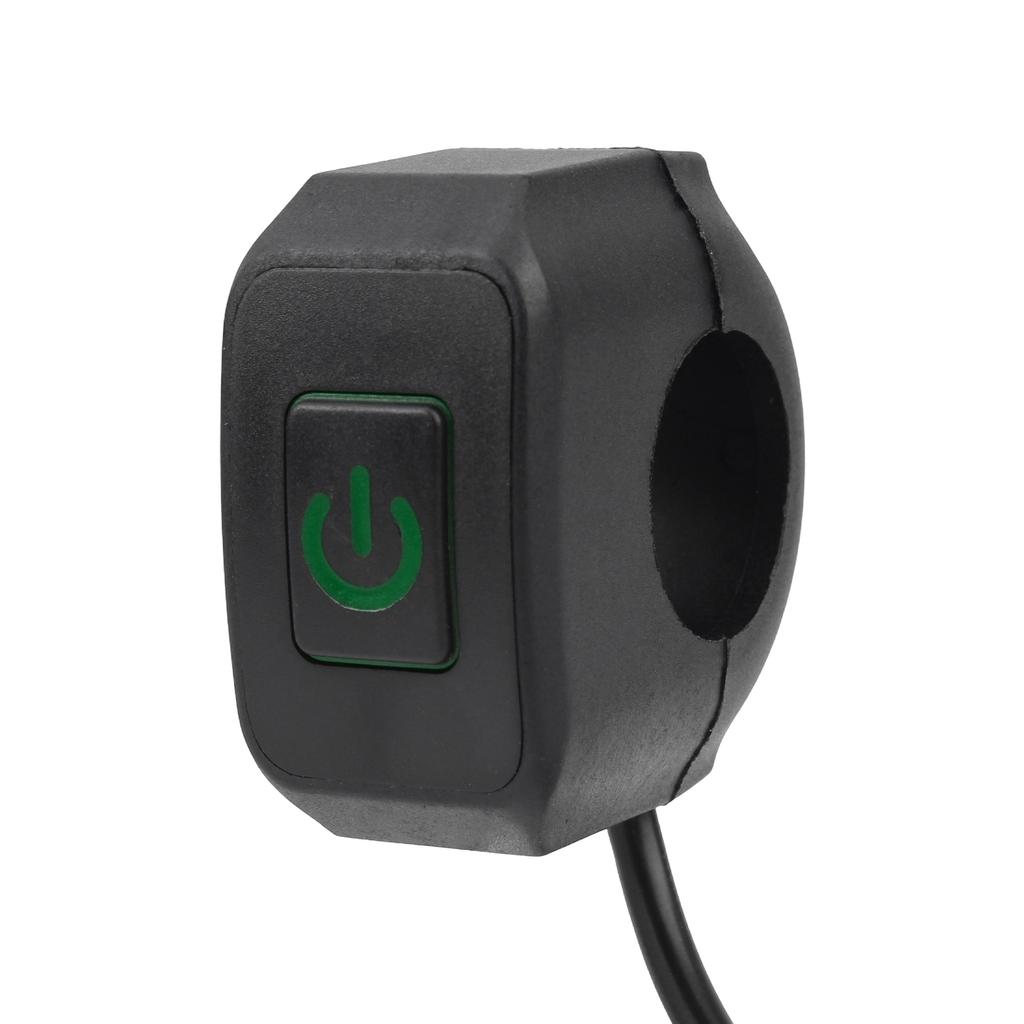 Motocross Accessories Universal Self-Lock Motorcycle Switch 12V LED Handlebar Mount Button For Pit Dirt Bike Waterproof KG-068