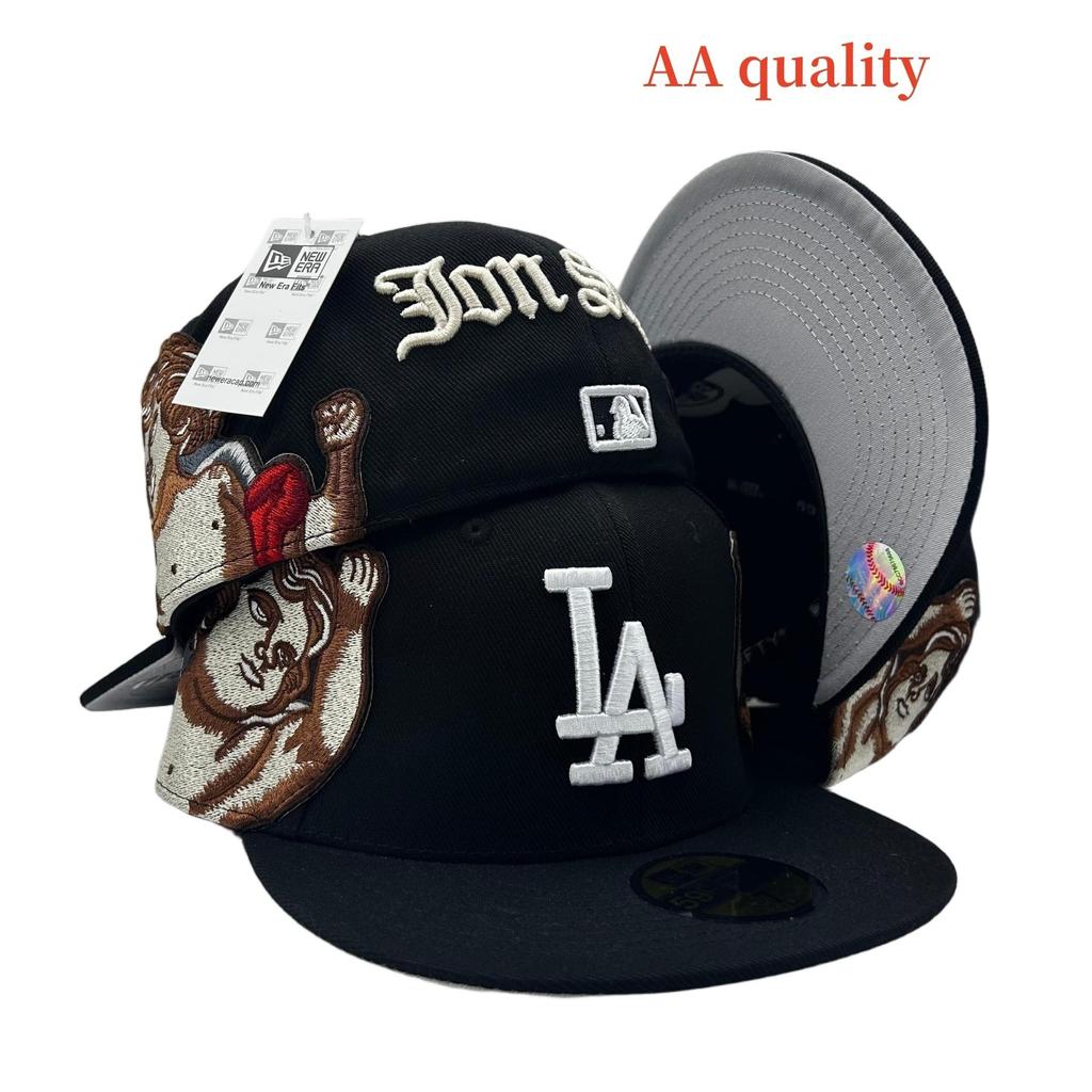 AA Fitteds Caps Jon Stan Angel Flying Baseball Cap 3D Embroidery Fit Cap Size Cap
