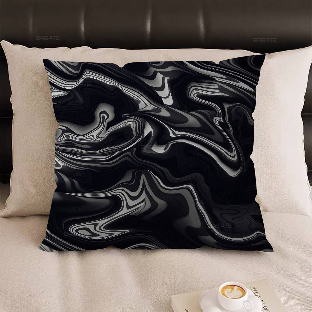 Strata Liquid Pillow Cushion Cover Pillowcase Living Room Sofa Home Decor Customized