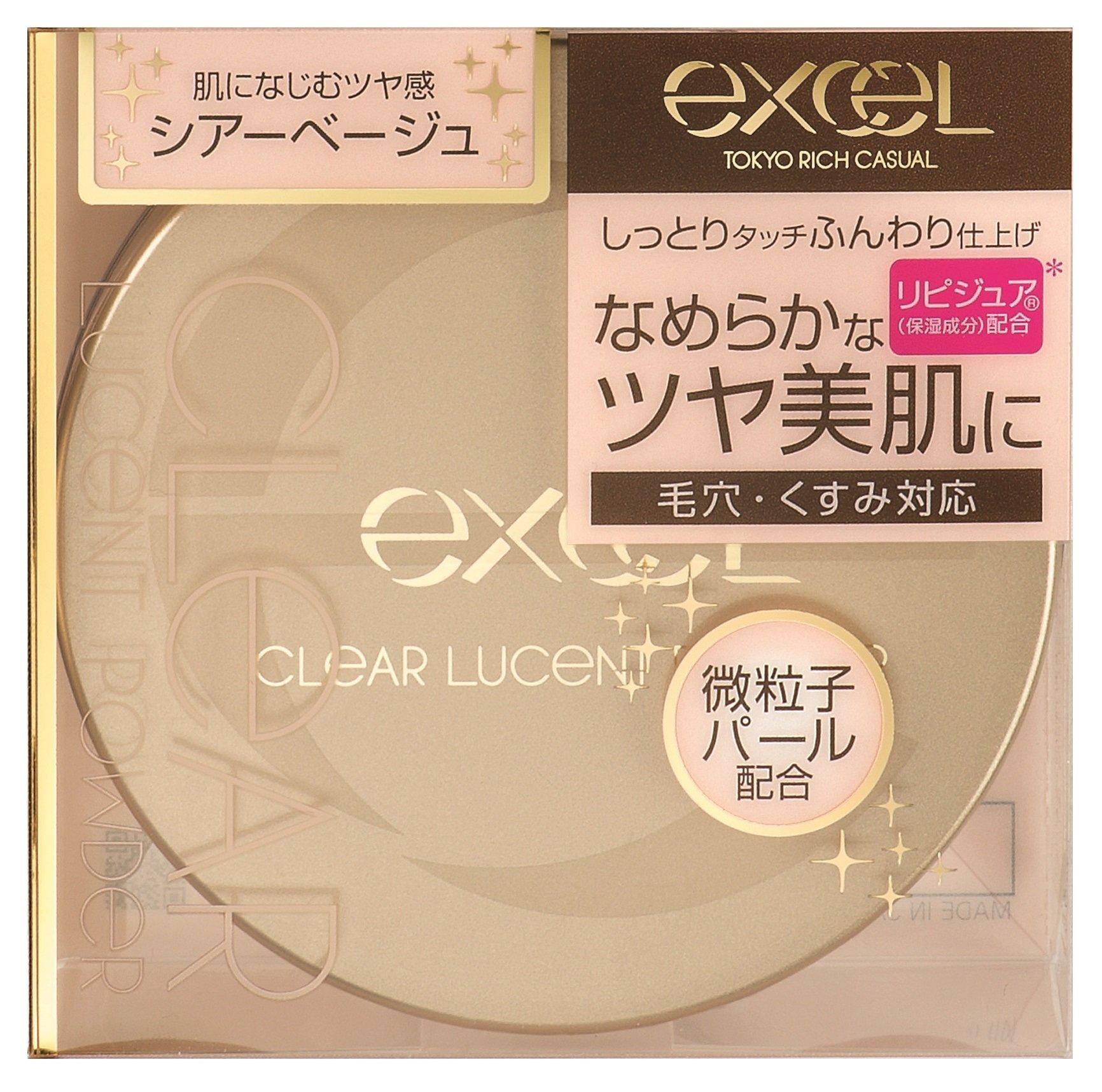 

excel Excel Clear Lucent Powder NA CP3 Sheer Beige