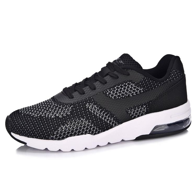 Li Ning Bubble Casual Shoes Women's Low Top Black/Gray AGCM046-4
