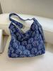 Ethnic Style Tote Bag With Stitching Details For Daily Use