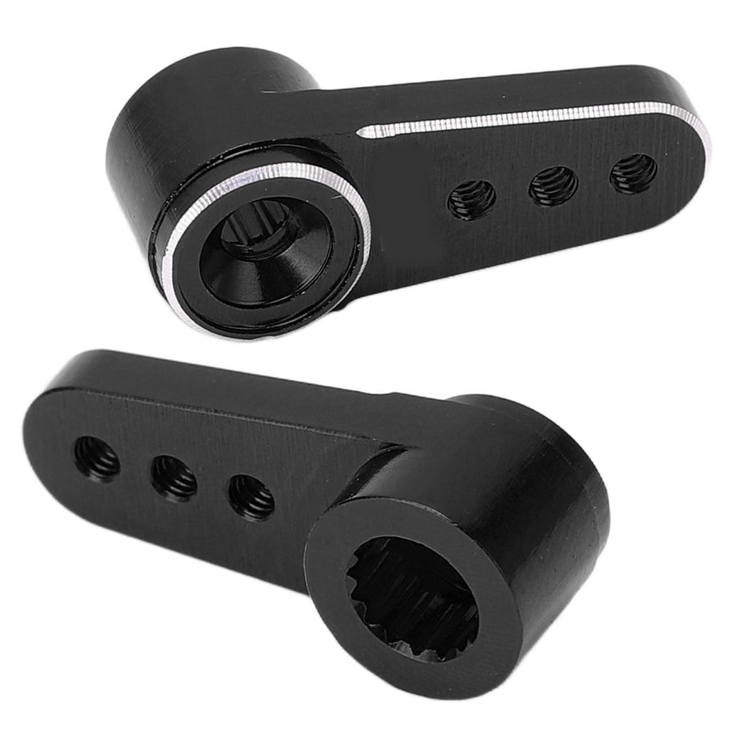 RC Servo Arm Metal 15T Accurate Stable Performance Steering Arm with Screws for   SCX24 1Celsius24 Remote Control Car