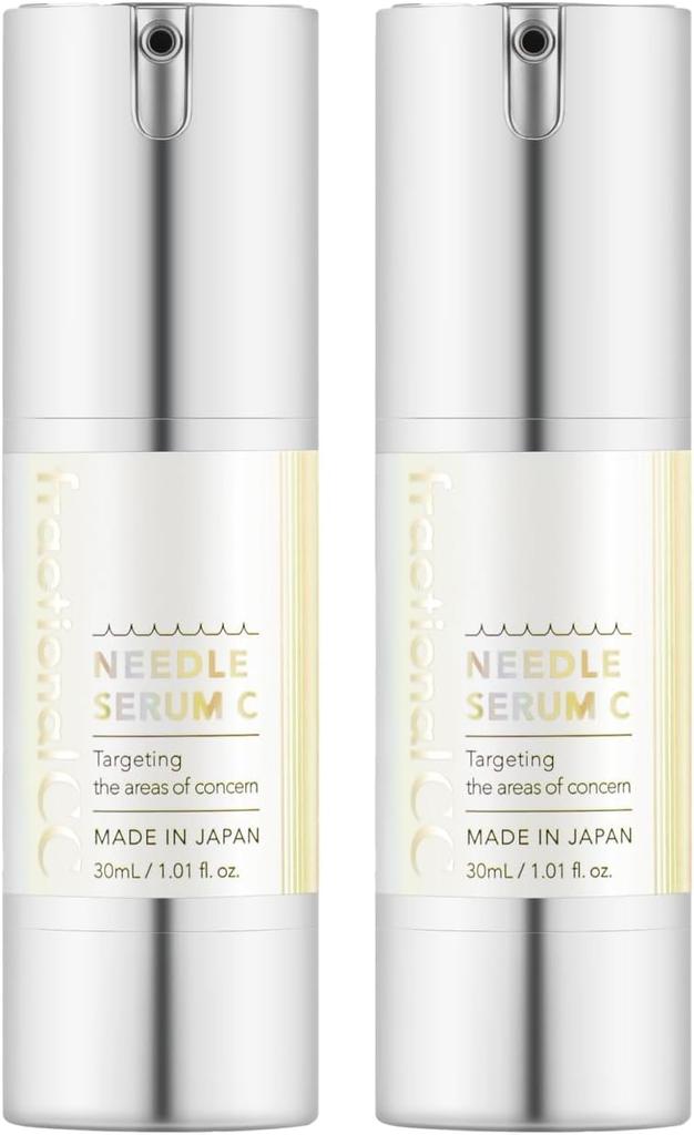 Fractional CC Needle Serum C White Needle Made in Pore Moisturizing Beauty Needle Shot (Vitamin C, Glutathione, Tamahada) 2-Pack, Serum, Japan,