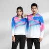 Volleyball Sportswear Long Sleeve Top - Unisex Badminton Table Tennis Team Uniform, New Style.