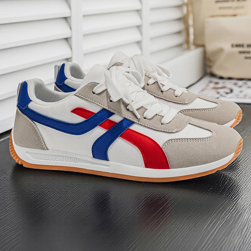 TUINANLE Herren Plateau-Sneaker mit dicker Sohle, atmungsaktives Mesh, leicht, Dad Shoes, Freizeit-Sportschuhe zum Gehen