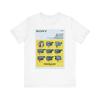 Sony Handycam Graphic Print Tee Shirt Short Sleeve Crewneck Retro Ad Art Gift