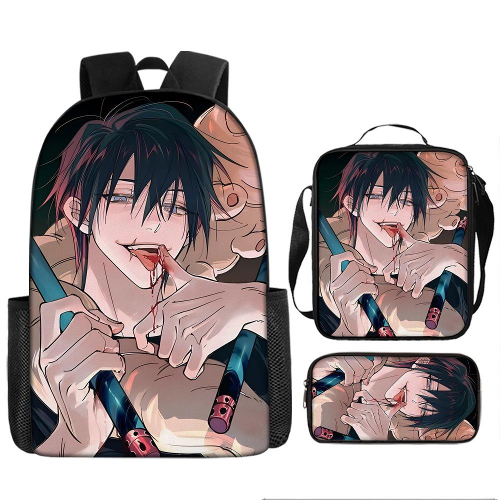 Spell Return to War Backpack Campus Primary and Secondary School Student School Bag Knotweed Yoren Fuhehui Wujo Animation Backpack