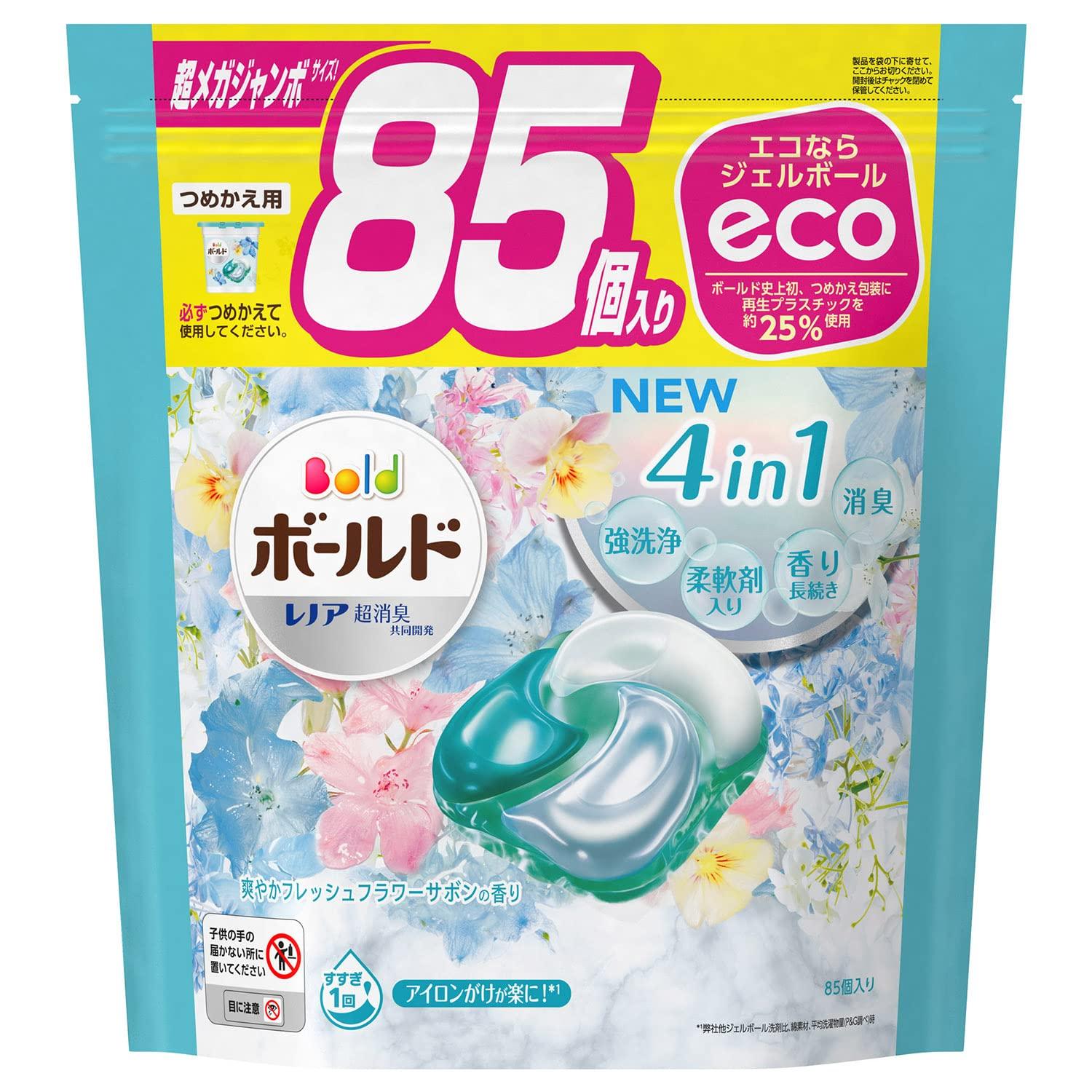 Гелевая ручка Bold 4D Fresh Flower Soap, Сменный блок, Super Mega Jumbo, 85 шт.