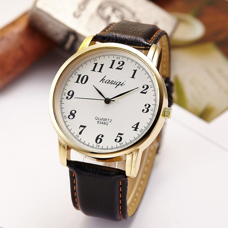 Couple Watch, Women'S Belt Electronic Fashion Men'S Watch Student Quartz Watch