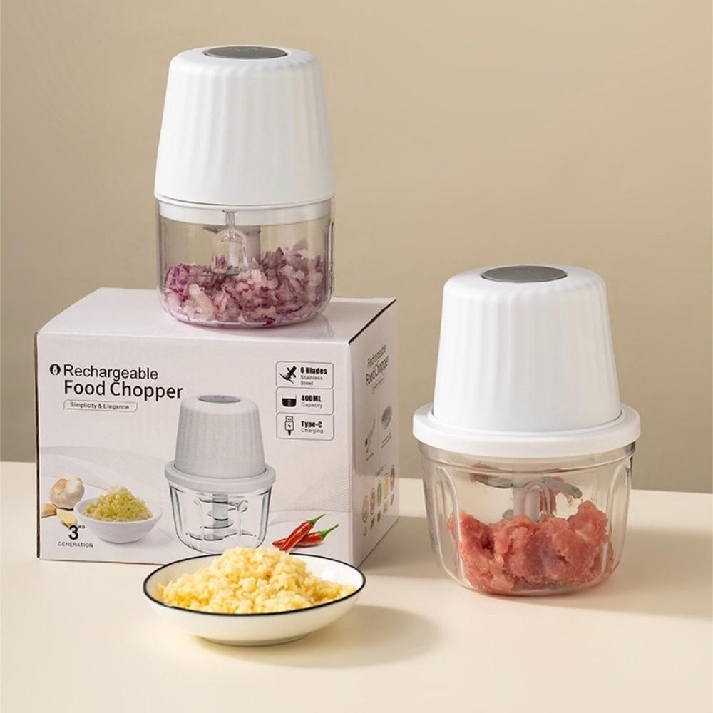 400ml Electric Blender Mixer Multifunctional Meat Grinder Garlic Crusher  Kitchen Gadgets