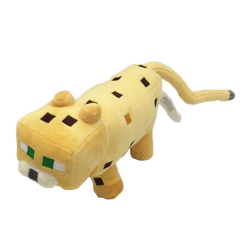 Adorable Minecraft Plush Toys Featuring Soft Creeper Enderman And Wolf Characters