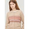 Nordic Horn Button Wool Cardigan Bakce3561