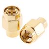 2Pcs 2W 6Ghz 50 Ohm Sma Male Rf Coaxial Termination Dummy Load Gold Plated Cap