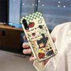 Fashion Design Card Sleeve Phone Case For LG Velvet 4G/5G Cartoon Soft Case Full Wrap Graffiti Anti-knock Silicone TPU