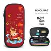Year of the Horse Pencil Case: Large-Capacity Multi-layer Stationery Box for Boys